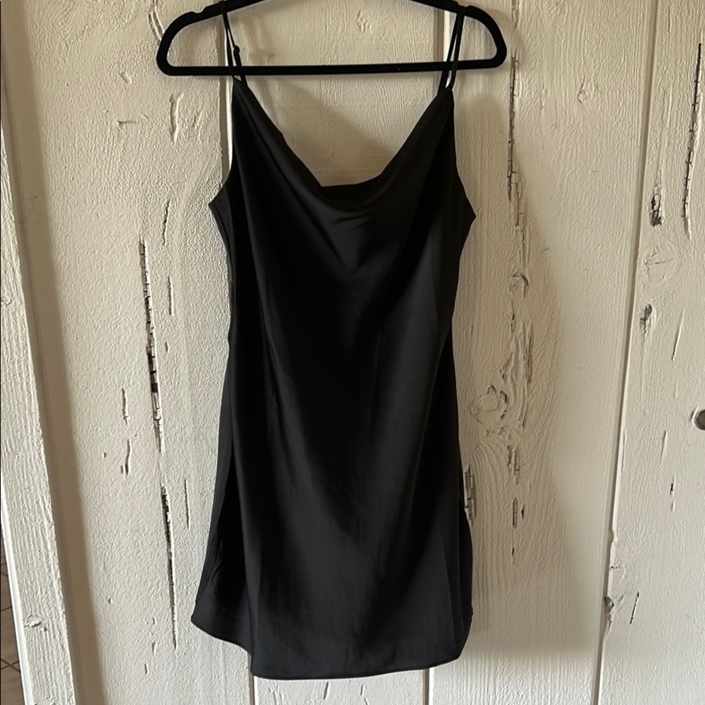 Urban Outfitters Black Slip Dress